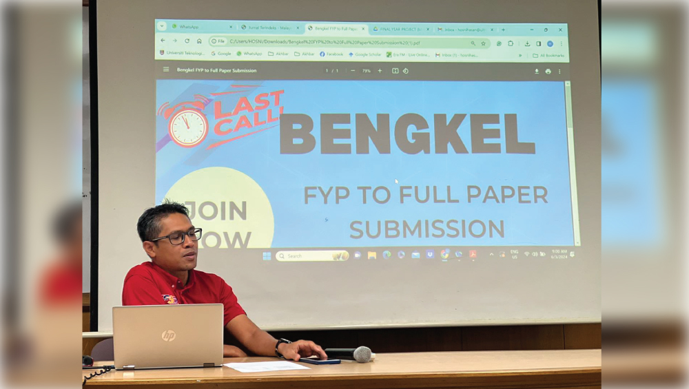 BENGKEL FYP TO FULL PAPER SUBMISSION