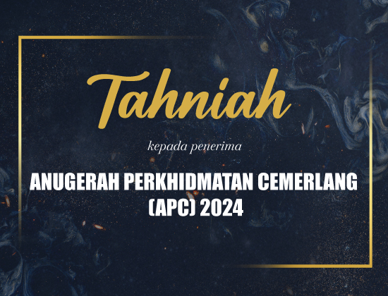 TAHNIAH PENERIMA APC 2024